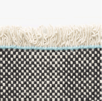 Duotone tapis en laine kvadrat sur mesure en stock