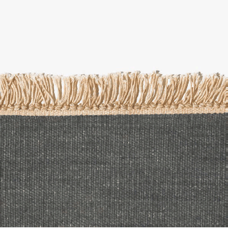 Vintage tapis en laine kvadrat sur mesure en stock